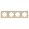 Рамка стеклянная FRM-OMALI-SFGS-4-GD (Arlight, -) 049719 - фото 170506