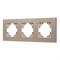 Рамка пластиковая FRM-PERIO-PL-3-GD (Arlight, -) 049757 - фото 170528