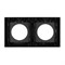 Рамка стеклянная FRM-GLARE-GC-2-BK (Arlight, -) 043836 - фото 170544