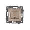 Механизм компьютерной розетки SCT-MPC1-PL-GD-V (RJ-45, CAT6) (Arlight, -) 049849 - фото 170630