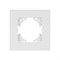 Рамка пластиковая FRM-PERIO-PL-1-WH (Arlight, -) 049688 - фото 170639