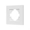 Рамка пластиковая FRM-PERIO-PL-1-WH (Arlight, -) 049688 - фото 170641
