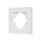 Рамка пластиковая FRM-PERIO-PL-1-WH (Arlight, -) 049688 - фото 170642