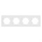 Рамка стеклянная FRM-OMALI-SFGS-4-WH (Arlight, -) 049716 - фото 170712