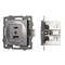 Механизм USB розетки SCT-MUAC-PL-GR-V (5V, 3A, QC4) (Arlight, -) 049840 - фото 170773
