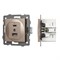 Механизм USB розетки SCT-MUAC-PL-GD-V (5V, 3A, QC4) (Arlight, -) 049841 - фото 170890