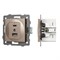 Механизм USB розетки SCT-MUAC-PL-GD-V (5V, 3A, QC4) (Arlight, -) 049841 - фото 170894