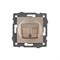 Механизм компьютерной розетки двойной SCT-MPC2-PL-GD-V (RJ-45, CAT6) (Arlight, -) 049850 - фото 170973