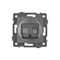 Механизм компьютерной розетки двойной SCT-MPC2-PL-GR-V (RJ-45, CAT6) (Arlight, -) 049851 - фото 170994