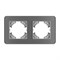 Рамка стеклянная FRM-OMALI-GS-2-GR (Arlight, -) 049694 - фото 171007