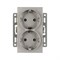 Механизм электрической розетки SCT-MEUD-PL-GR (250V, 16A) (Arlight, -) 043766 - фото 171058