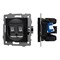 Механизм компьютерной розетки двойной SCT-MPC2-PL-BK-V (RJ-45, CAT6) (Arlight, -) 049853 - фото 171164