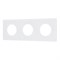 Рамка стеклянная FRM-GLARE-GC-3-WH (Arlight, -) 043838 - фото 171212