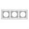 Рамка стеклянная FRM-GLARE-GC-3-WH (Arlight, -) 043838 - фото 171215