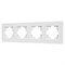 Рамка пластиковая FRM-PERIO-PL-4-WH (Arlight, -) 049758 - фото 171225