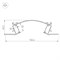 Профиль с экраном ALM-ARC-DOUBLE-2000 ANOD+FROST (Arlight, Алюминий) 029852-1 - фото 171323