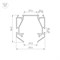 Профиль-держатель MAG-STRETCH-ORIENT-2000 (Arlight, Алюминий) 036147(2) - фото 173079