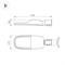 Светильник OXOR-TURI-494х177-40W Warm3000 (GR, 144x75 deg, 230V) IP66 (Arlight, -) 053600 - фото 174227