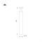 Светильник LGD-LONDARI-BOLL-H900-12W Warm3000 (BK, 125 deg, 230V) (Arlight, IP65 Металл, 3 года) 050726 - фото 174409