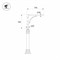 Кронштейн OXOR-SB1-1 BLACK (Arlight, Сталь) 051631 - фото 174455