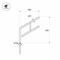 Кронштейн OXOR-SG2-1000x108-L1000 BLACK (Arlight, Сталь) 051649 - фото 174493