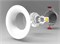 КОРПУС встраиваемого светильника DL-LED SM-D2008-35W 50гр. d=200мм (врезное-175мм) h=95mm   2000000326979 - фото 17889