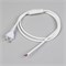 Шнур питания WAVE-Power-230V (12x25mm) (Arlight, Силикон) 053715 - фото 180609