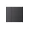 INTELLIGENT ARLIGHT Накладка панели KNX-23-4G-SUF Dark Grey (Backlight) (IARL, IP20 Металл, 2 года) 051087-1 - фото 182081
