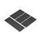 INTELLIGENT ARLIGHT Накладка панели KNX-23-4G-SUF Dark Grey (Backlightless) (IARL, IP20 Металл, 2 года) 052879-1 - фото 182145