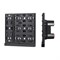 INTELLIGENT ARLIGHT Механизм панели KNX-303-22-IN Black (Bus) (IARL, IP20 Пластик, 2 года) 043109-1 - фото 182149
