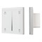 Панель SMART-P36-DIM-IN White (230V, 1.2A, TRIAC, Sens, 2.4G) (Arlight, IP20 Пластик, 5 лет) 027113-1 - фото 182599