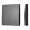 INTELLIGENT ARLIGHT Кнопочная панель KINETIC-801-22-2G-WP-SUF Grey (No battery, IP67, 433Mhz) (IARL, IP67 Пластик, 3 года) 051679-1 - фото 182674