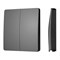 INTELLIGENT ARLIGHT Кнопочная панель KINETIC-801-22-2G-WP-SUF Grey (No battery, IP67, 433Mhz) (IARL, IP67 Пластик, 3 года) 051679-1 - фото 182675