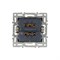 Механизм выключателя двухклавишный проходной SWT-MKP2-PL-GR (250V, 16A) (Arlight, -) 043729 - фото 182796