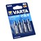 Батарейки VARTA LONGLIFE POWER LR03/ААА BL4 (блистер 4шт) 4008496559749 - фото 183305