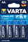 Батарейки VARTA LONGLIFE POWER LR06/АА BL4 (блистер 4шт) 4008496559435-2 - фото 183324