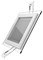 Светильник Gauss Glass кв 6W 450lm 3000K 220-240V IP20 монт ?70х70 100*100*35 с дек стеклом LED 1/40 948111106 - фото 38559