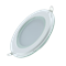 Светильник Gauss Glass круг 12W 990lm 4000K 220-240V IP20 монт ?118 160*35 с дек стеклом LED 1/40 947111212 - фото 38564
