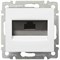 Розетка RJ45 Cat.5e одиночная UTP, белый VLN 774230 - фото 42143