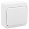 ЭТЮД Выключатель одноклавишный наружный белый сх.1 BA10-001B - фото 45957