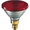 Лампа PHILIPS  IR175R   PAR38 E27 230V d121x136 RED красная - 923801444210 - фото 49974