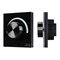 Панель SMART-P99-DIM-G-IN Black (230V, 1.5A, 0/1-10V, Rotary, 2.4G) (arlight, Стекло) 028433 - фото 57945