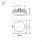 Светодиодная панель LTD-80x80SOL-BK-5W Warm White (Arlight, IP44 Пластик, 3 года) 022555 - фото 63370