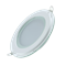 Светильник Gauss Glass круг 12W 990lm 4000K 220-240V IP20 монт ?118 160*35 с дек стеклом LED 1/40 947111212 - фото 65076