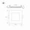 Светильник DL-172x172M-15W Day White (Arlight, IP40 Металл, 3 года) 020132 - фото 66689
