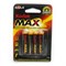 Батарейки Kodak Max LR03 ААА BL4 (блистер 4шт) 12124Б - фото 70359