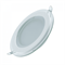 Светильник Gauss Glass круг 12W 900lm 3000K 220-240V IP20 монт ?118 160*35 с дек стеклом LED 1/40 947111112 - фото 71093