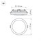 Светодиодная панель LTD-115SOL-15W Warm White (Arlight, IP44 Пластик, 3 года) 020708 - фото 71633