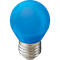 Светодиодная лампа Ecola globe LED color 5,0W G45 220V E27 Blue шар синий матовая колба K7CB50ELB - фото 72001
