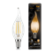 Лампа Gauss Filament Свеча на ветру 9W 680lm 2700К Е14 LED 1/10/50 104801109 - фото 72331